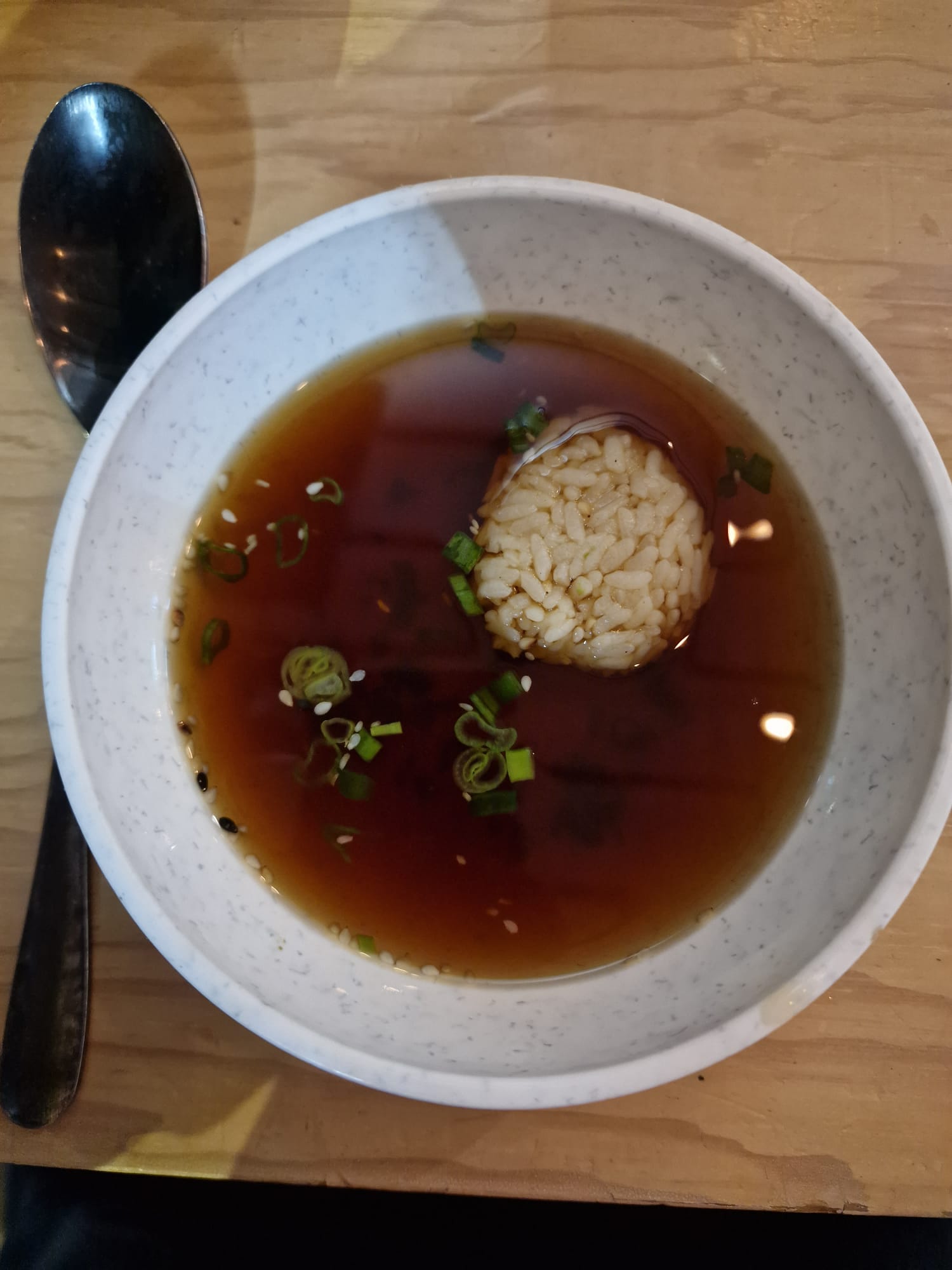 Miso Soup con Cabutia